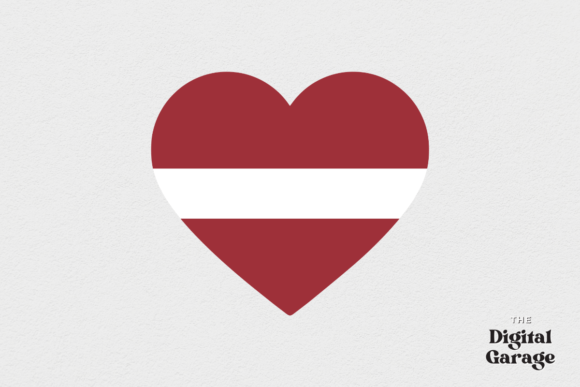 Latvia Flag, Latvia Heart SVG PNG – Graphics and Crafts