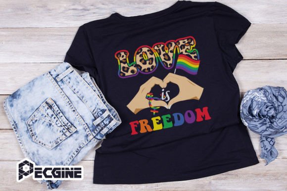 LOVE Freedom LGBT Flag