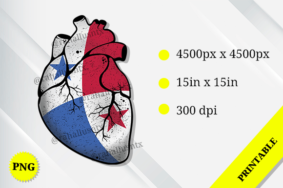 Panama Heart Flag: A Designer's Take on Stitching Patriotism